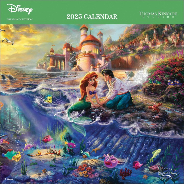 Kinkade, Disney Dreams Mini Calendar 2025