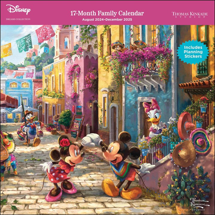 Kinkade, Disney Dreams Family Planner 2024-2025