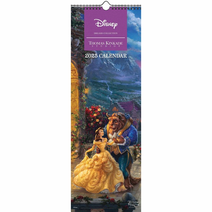 Kinkade, Disney Dreams Slim Calendar 2025