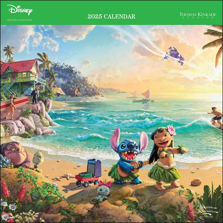 Kinkade, Disney Dreams Calendar 2025