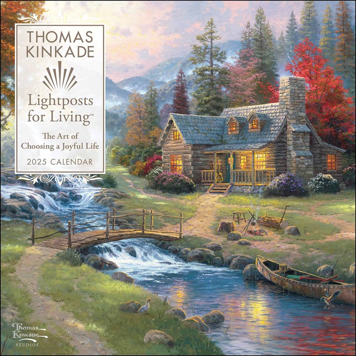 Kinkade, Lightposts For Living Calendar 2025