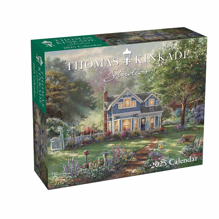 Kinkade, Studios Desk Calendar 2025