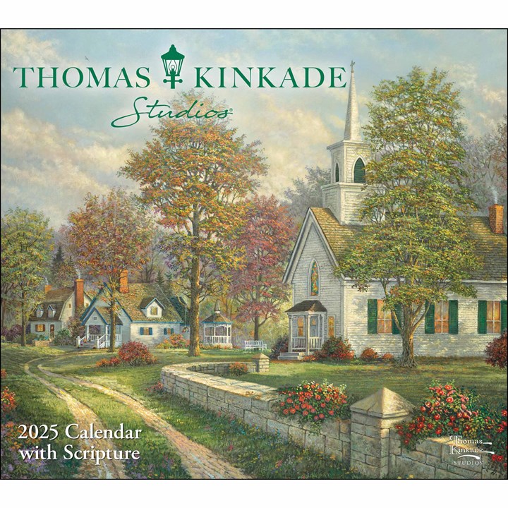 Kinkade, Studios Scripture Deluxe Calendar 2025