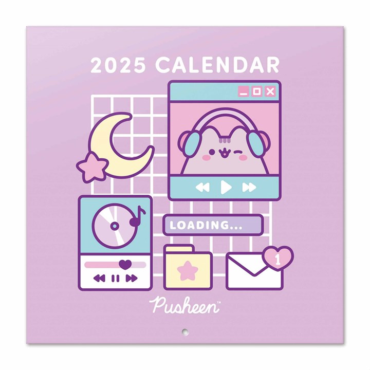 Pusheen Calendar 2025