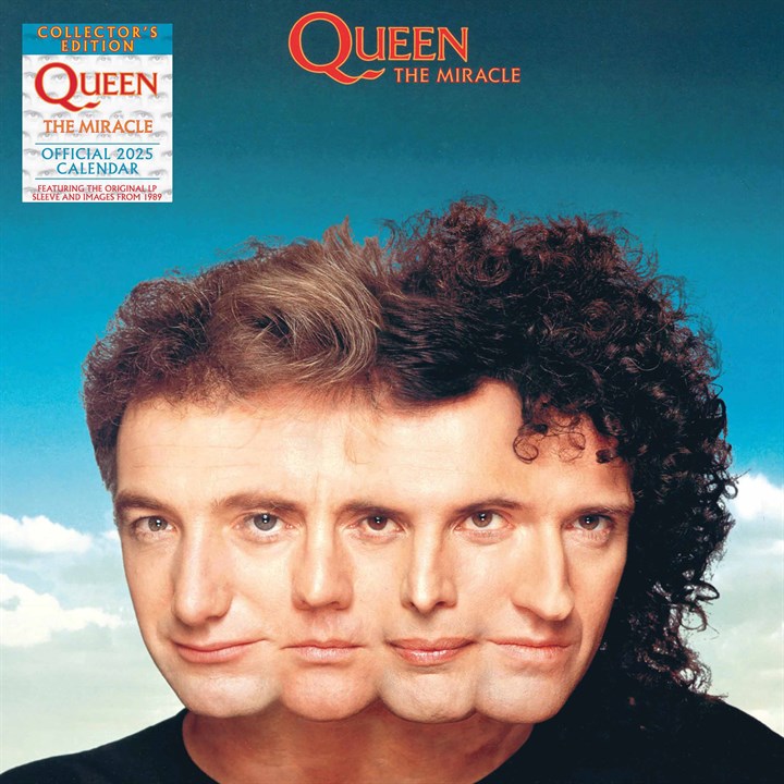 Queen Record Collector's Calendar 2025