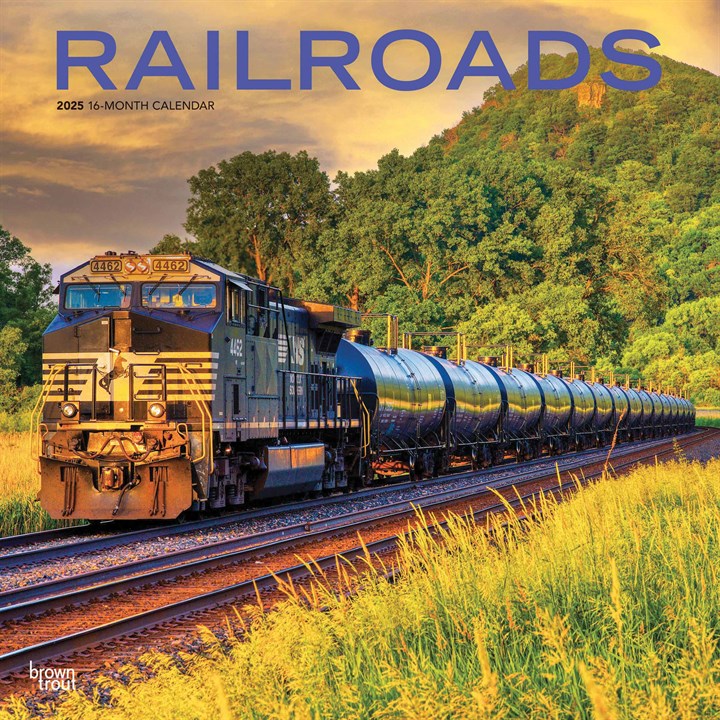 Railroads Calendar 2025