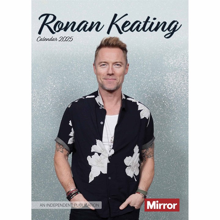 Ronan Keating A3 Calendar 2025