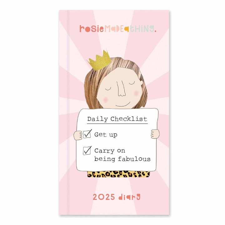 Rosie Made A Thing Slim Diary 2025