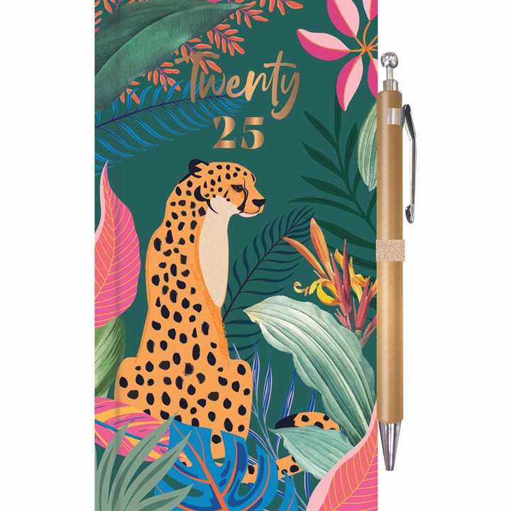 Safari Slim Diary 2025