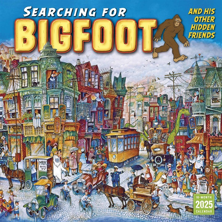 Searching for Bigfoot Calendar 2025