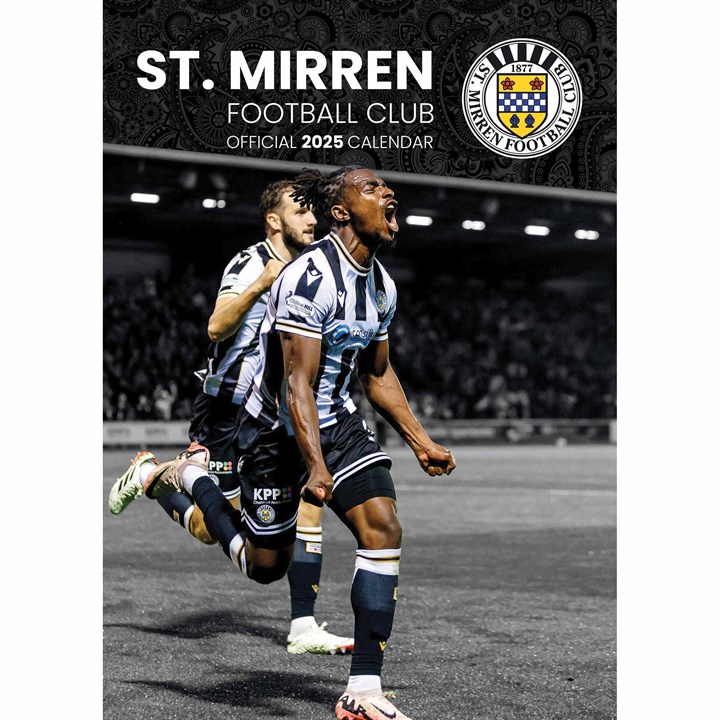 St Mirren FC A3 Calendar 2025