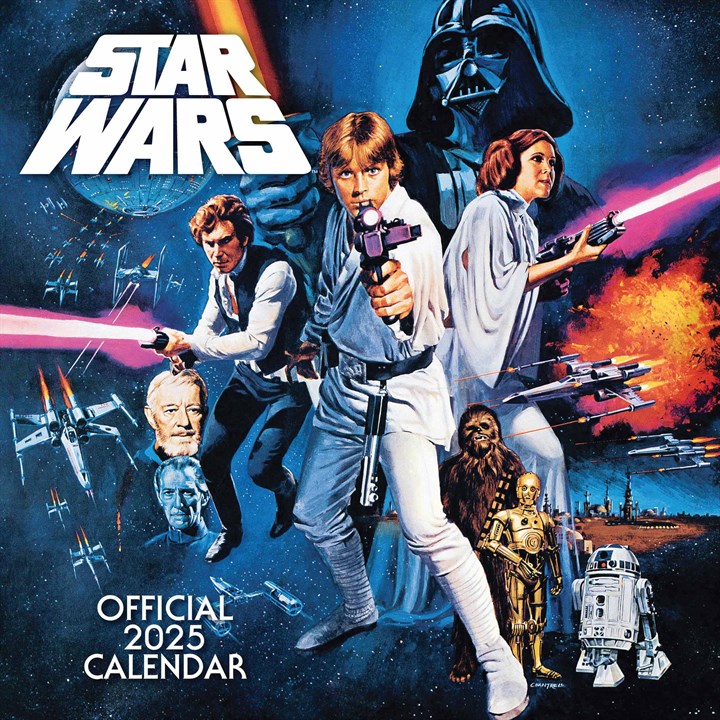 Disney Star Wars Classic Calendar 2025