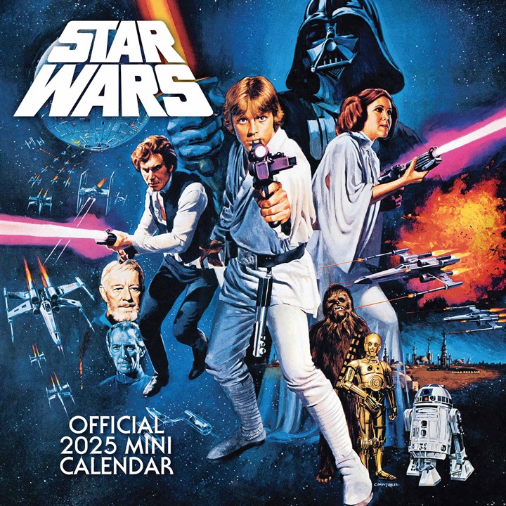 Disney Star Wars Mini Calendar 2025