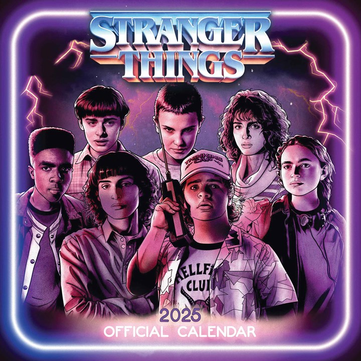 Stranger Things Calendar 2025