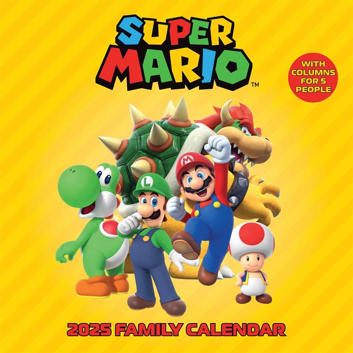 Nintendo, Super Mario Family Planner 2025