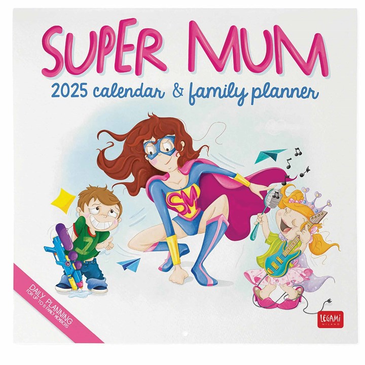 Super Mum Family Planner 2025