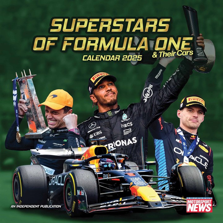 Superstars of Formula 1 Calendar 2025