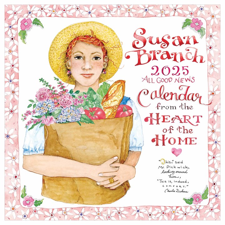 Susan Branch, Heart Of The Home Calendar 2025