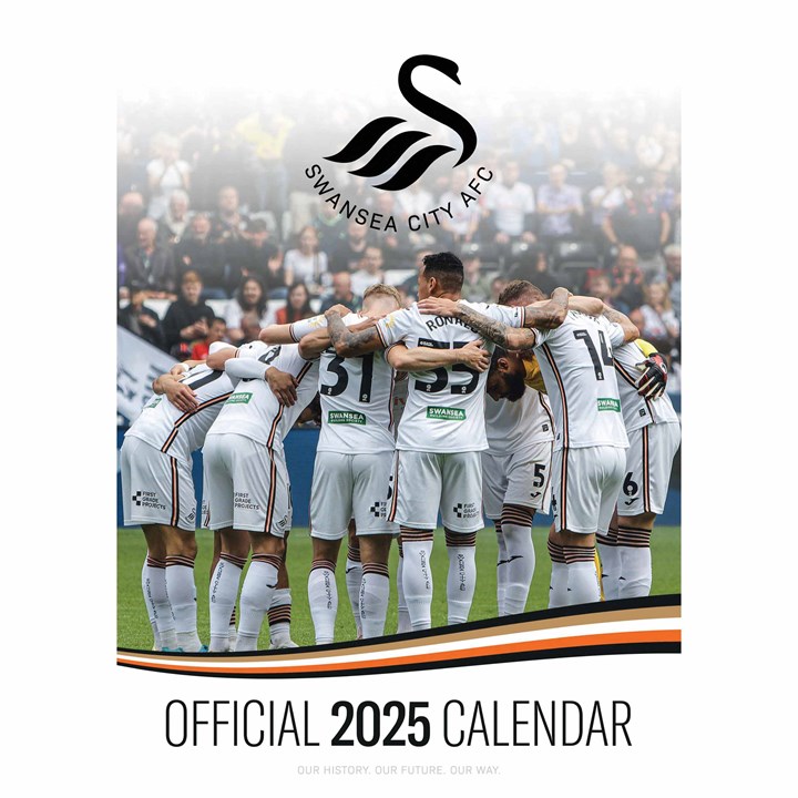 Swansea City FC A3 Calendar 2025