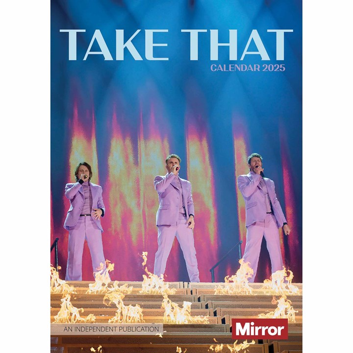 Take That A3 Calendar 2025