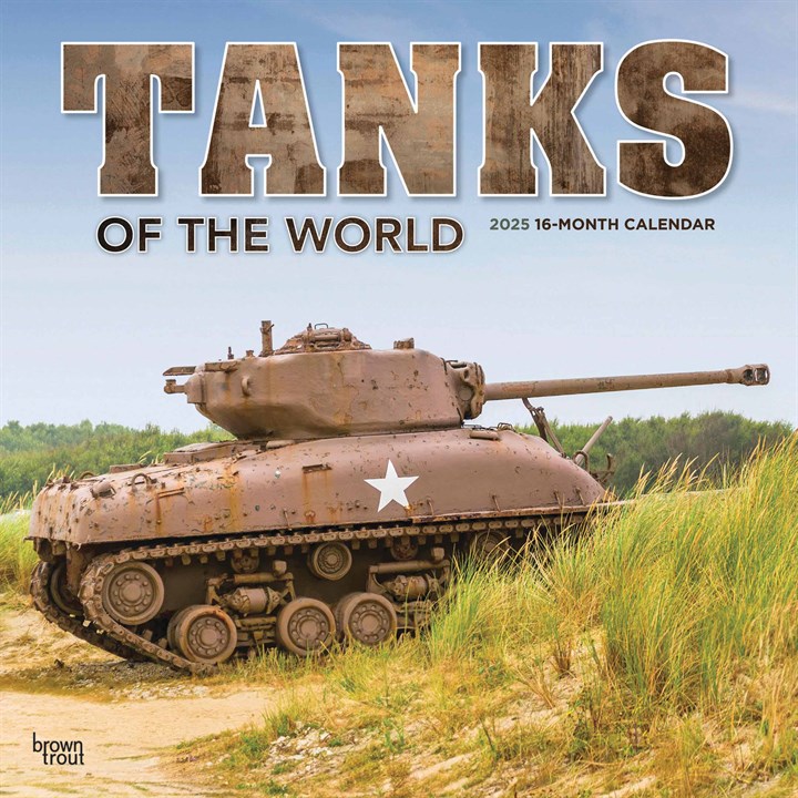 Tanks Of The World Calendar 2025