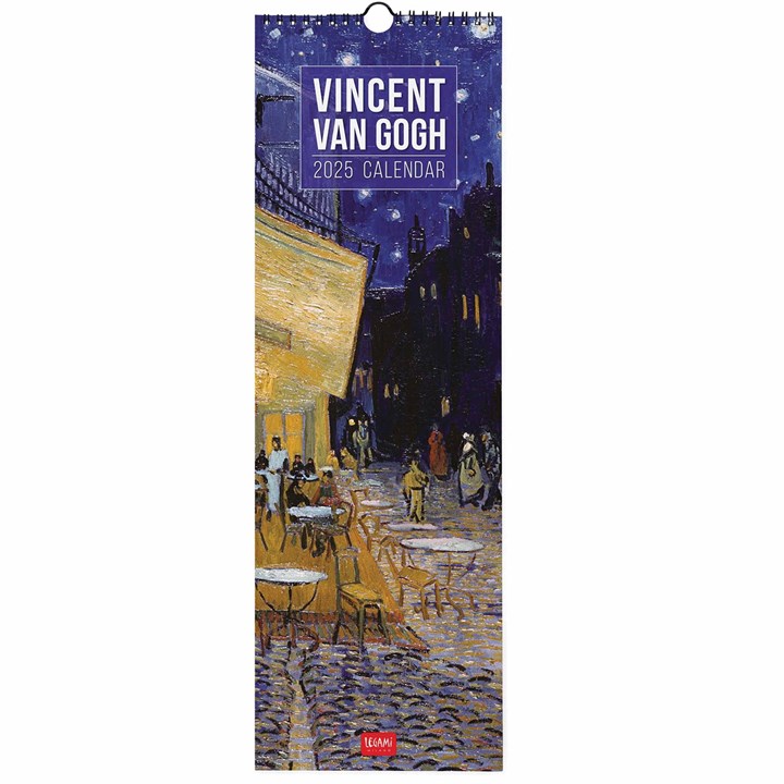 Van Gogh Deluxe Slim Calendar 2025