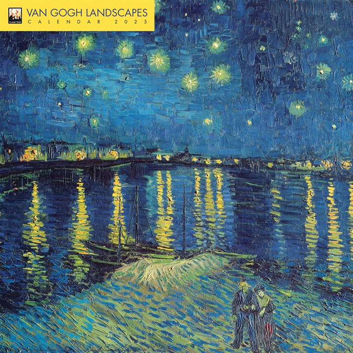 Van Gogh Landscapes Calendar 2025