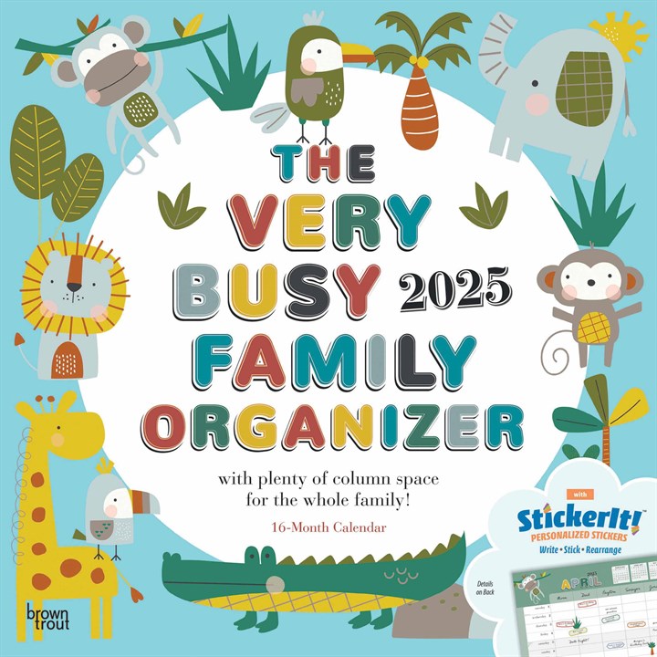 The Very Busy Family Organiser 2025