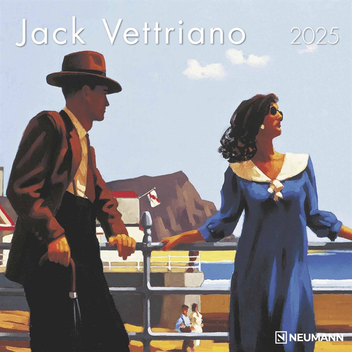 Jack Vettriano Calendar 2025