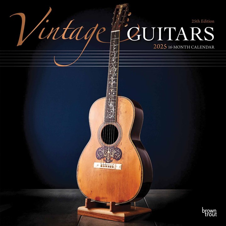 Vintage Guitars Calendar 2025