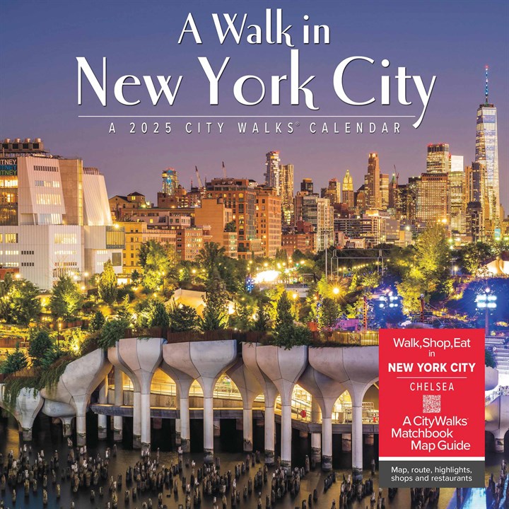 A Walk In New York City Calendar 2025