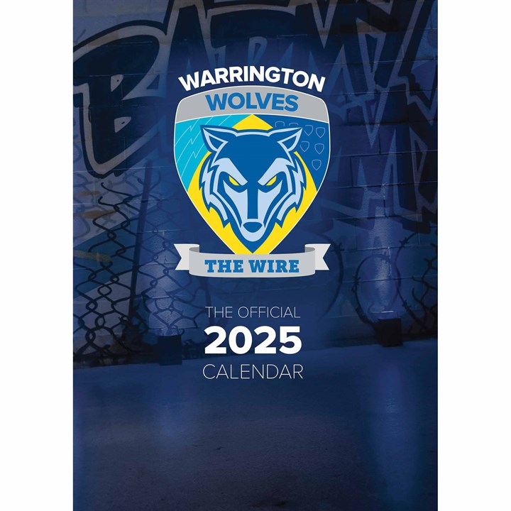 Warrington Wolves A3 Calendar 2025