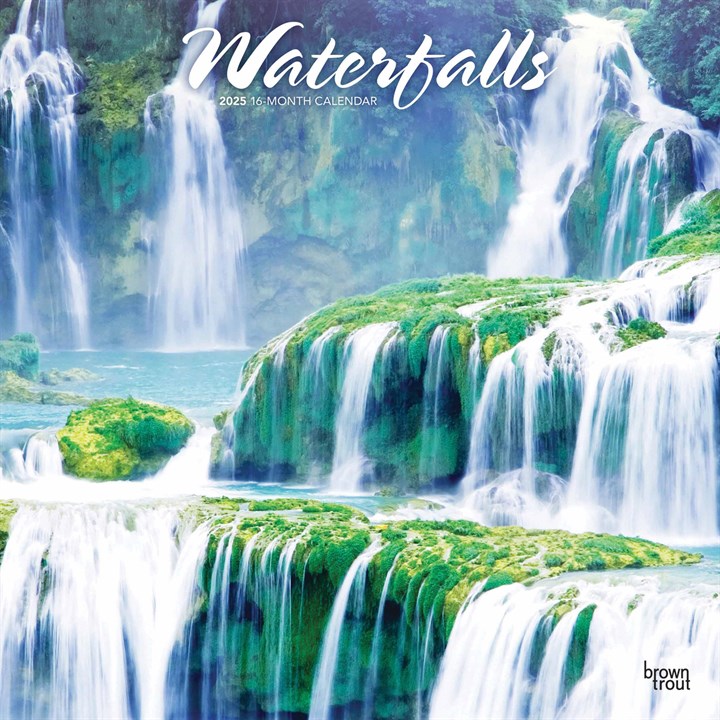 Waterfalls Calendar 2025