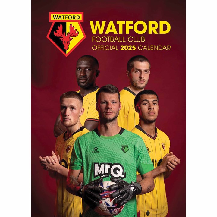 Watford FC A3 Calendar 2025