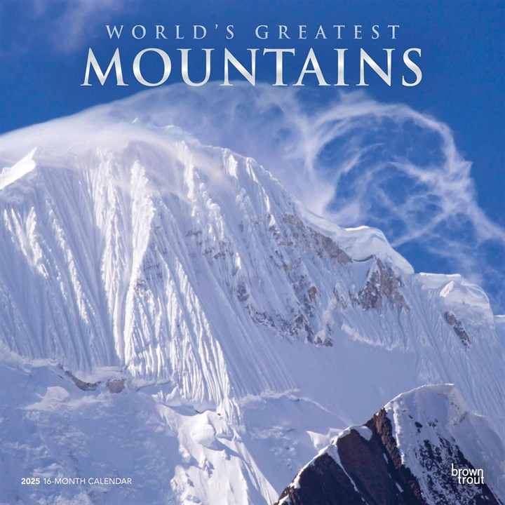 World's Greatest Mountains Calendar 2025