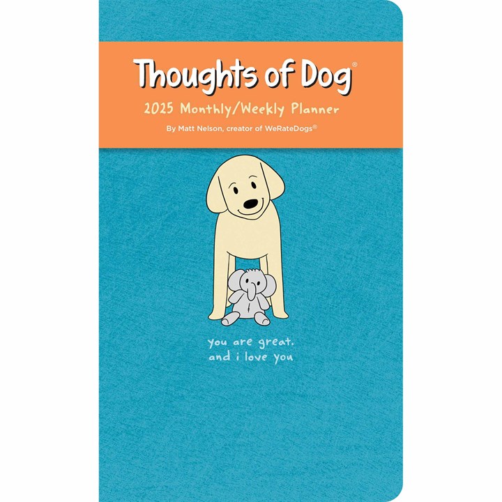 Thoughts Of Dog A5 Diary 2025