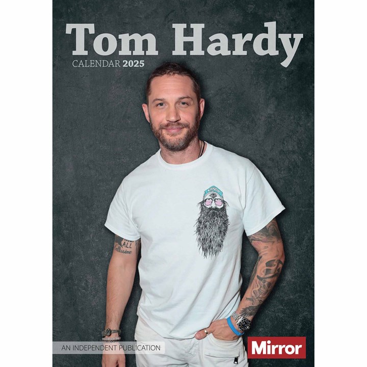 Tom Hardy A3 Calendar 2025