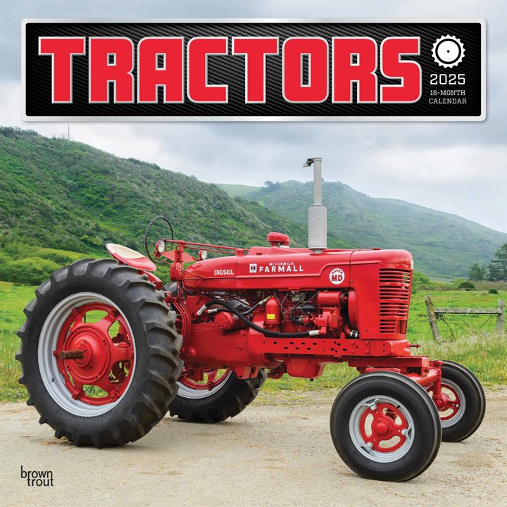 Tractors Calendar 2025