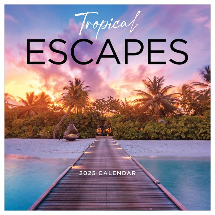 Tropical Escapes Calendar 2025