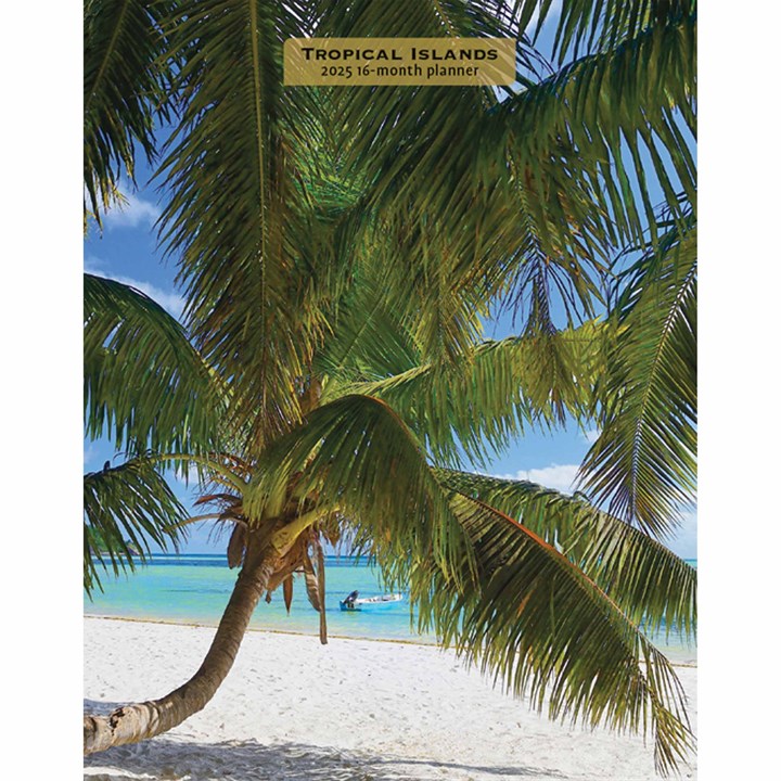 Tropical Islands A5 Diary 2025