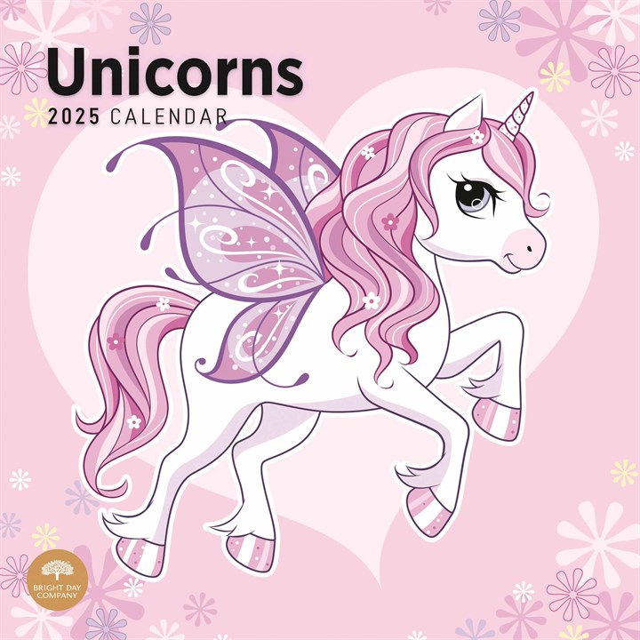 Unicorns Calendar 2025