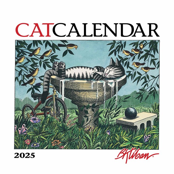 B Kliban, Cat Mini Calendar 2025