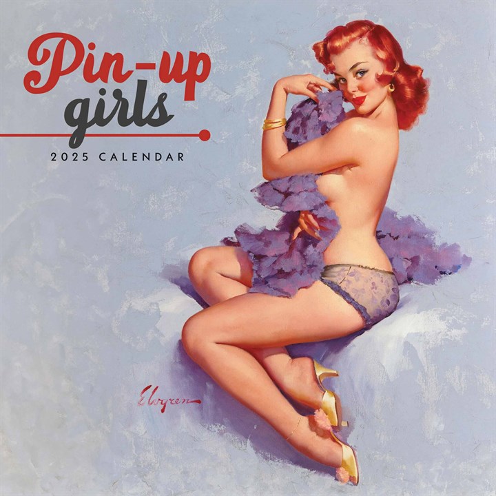 Elvgren, Pin Up Girls Mini Calendar 2025