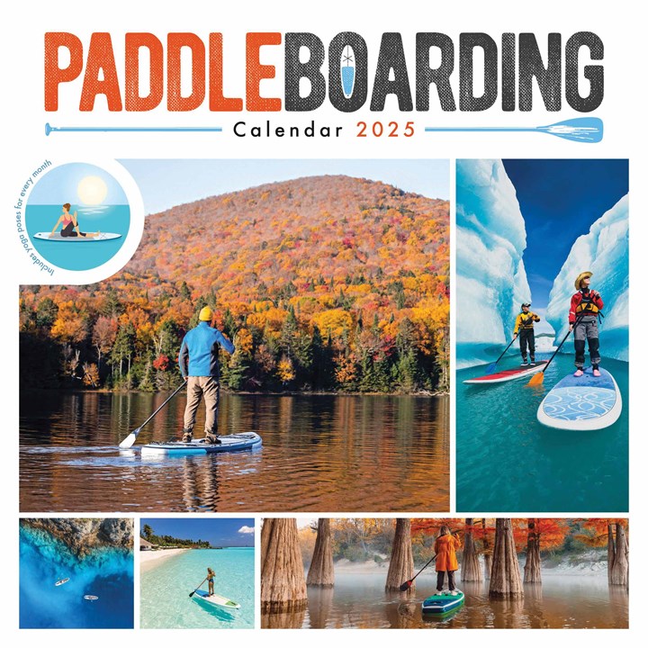 Paddleboarding Calendar 2025