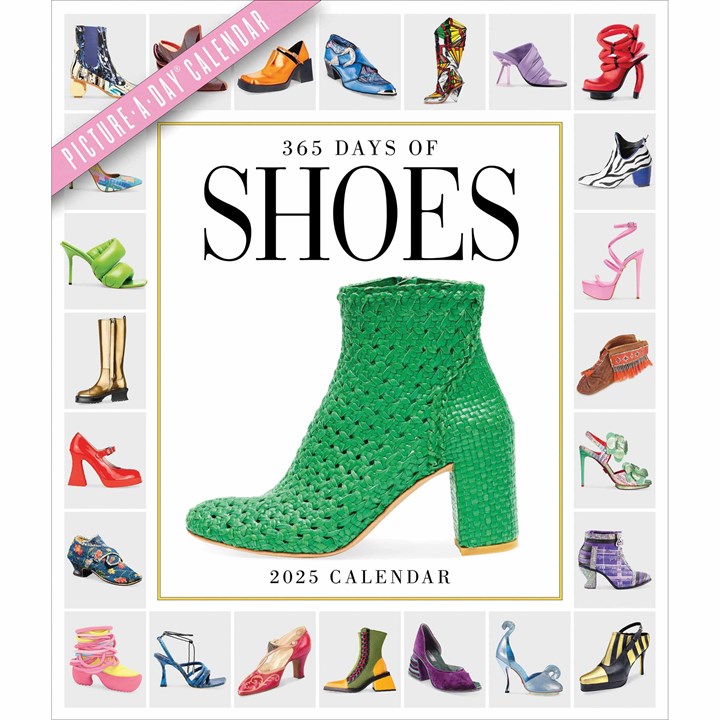 365 Days Of Shoes Deluxe Calendar 2025