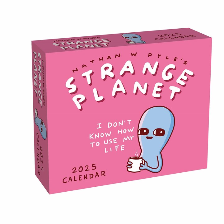 Strange Planet Desk Calendar 2025