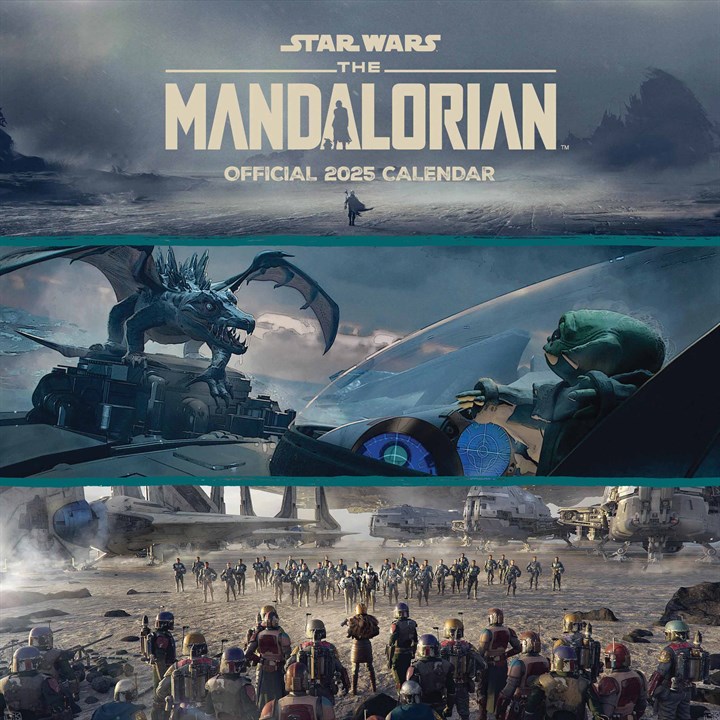 Disney Star Wars, The Mandalorian Calendar 2025