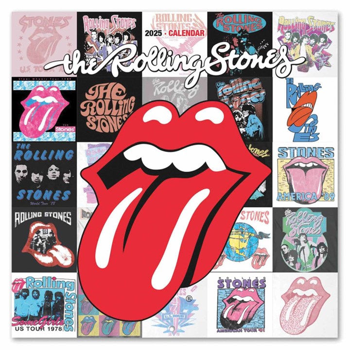 The Rolling Stones Calendar 2025