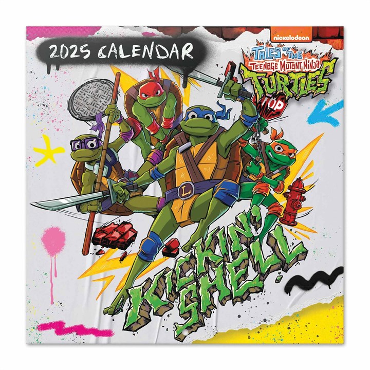 Teenage Mutant Ninja Turtles Calendar 2025