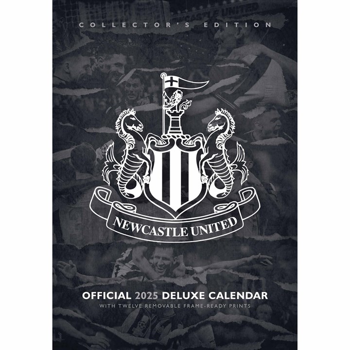 Newcastle United FC Collector's Edition A3 Calendar 2025